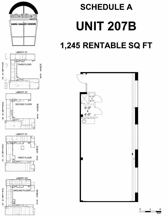 1D - 42 Mowat Avenue, Toronto, ON floorplan
