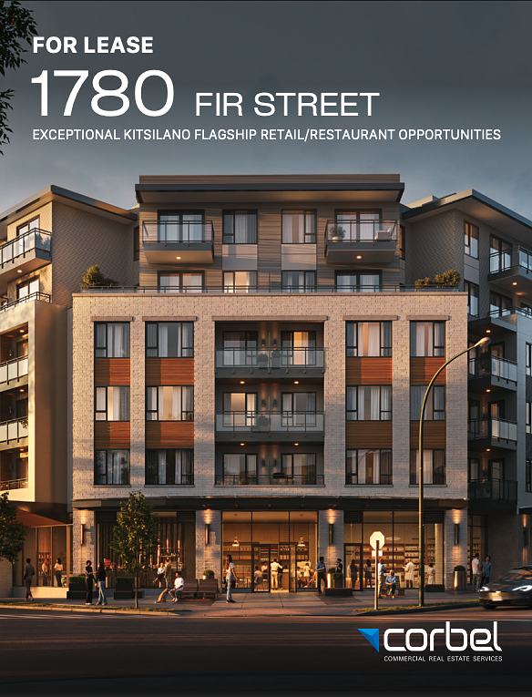 Restaurant - 1780 Fir Street, Vancouver, BC floorplan
