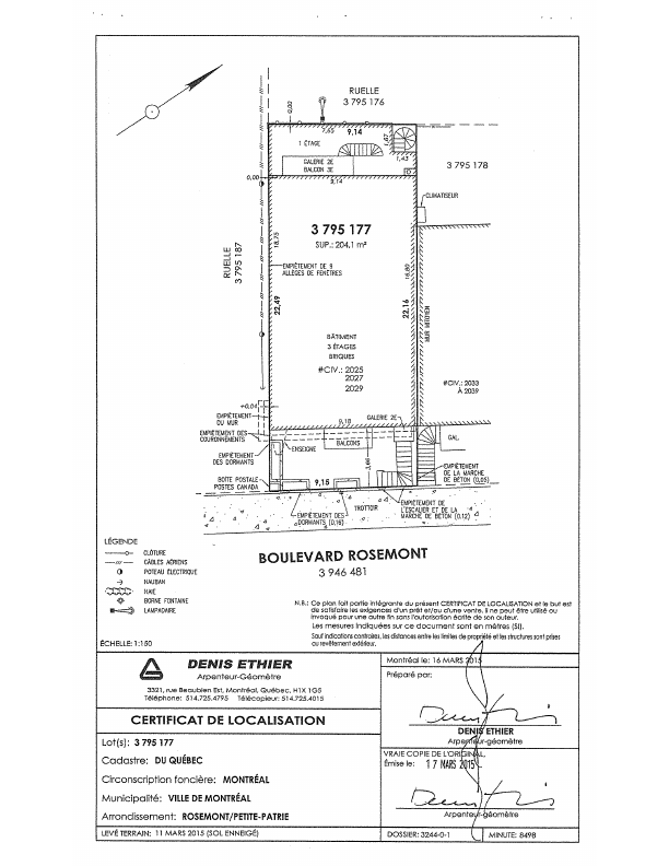 2025 Boulevard Rosemont, Montréal, QC floorplan
