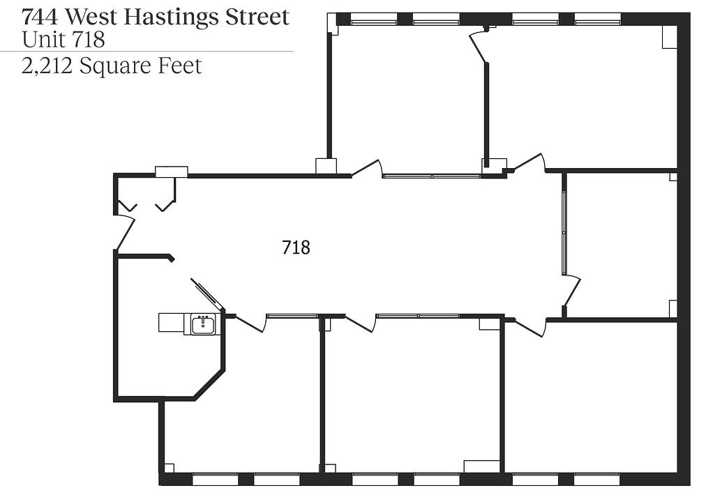 718 - 744 West Hastings Street, Vancouver, BC