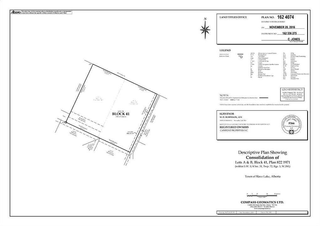 701 6 Avenue Southeast, Slave Lake, AB