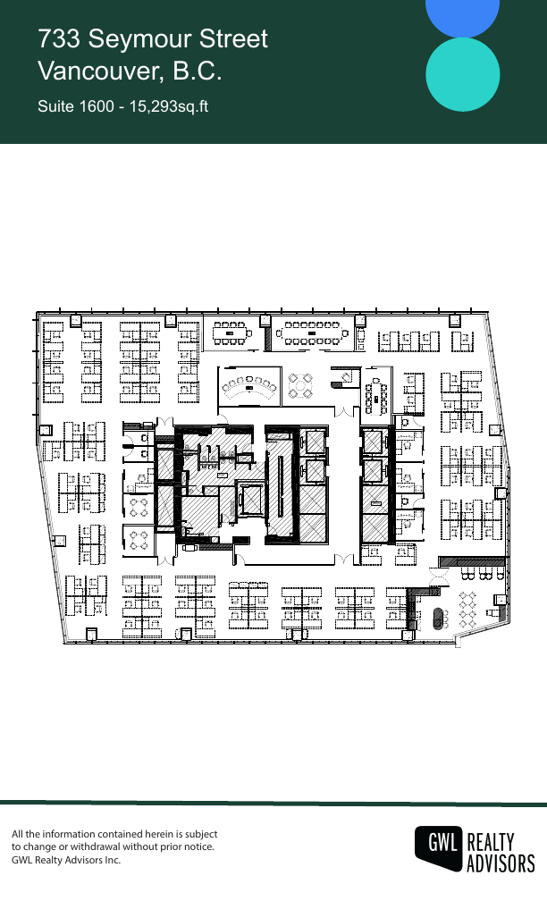 1600 - 733 Seymour Street, Vancouver, BC floorplan