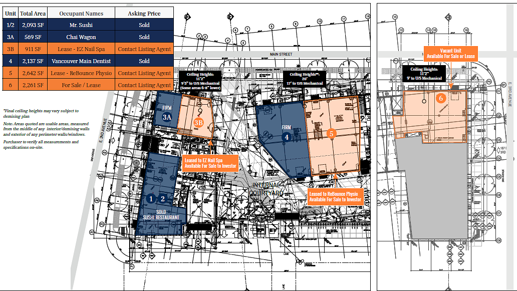 3B - 1889 Main Street, Vancouver, BC floorplan