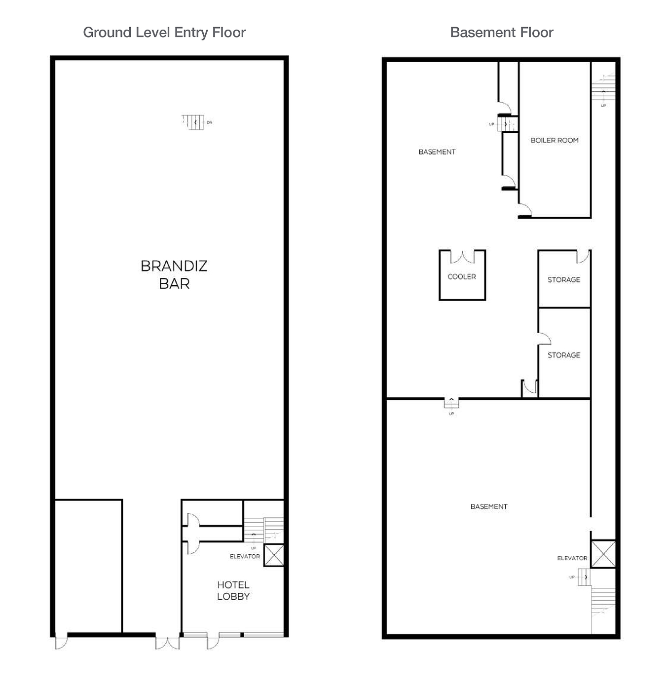 122 East Hastings Street, Vancouver, BC floorplan