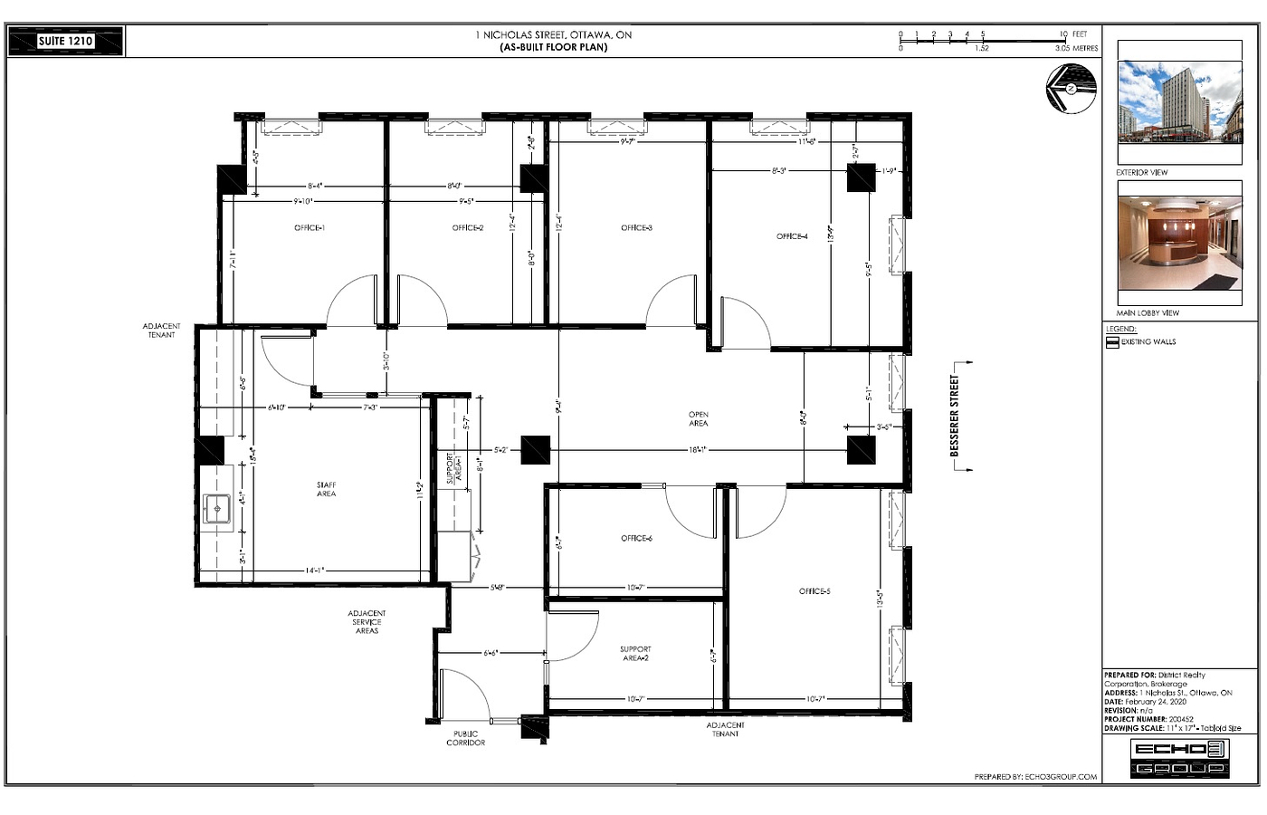 1210-1216 - 1 Nicholas Street, Ottawa, ON floorplan