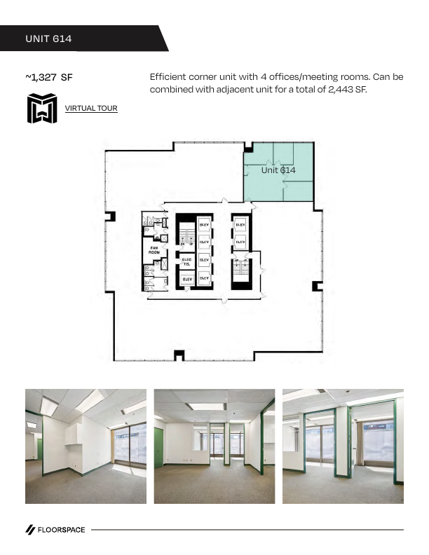 614 - 808 Nelson Street, Vancouver, BC floorplan