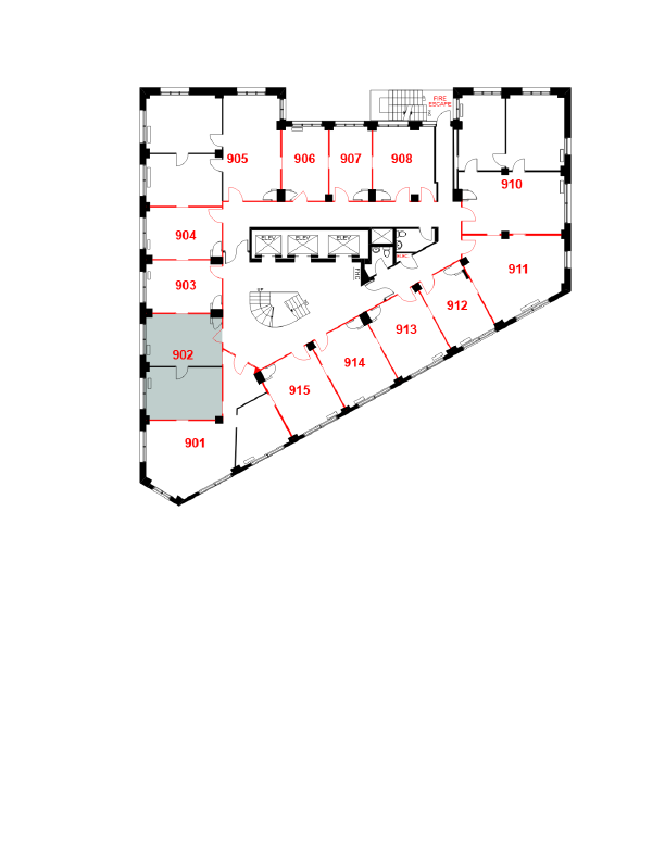902 - 207 West Hastings Street, Vancouver, BC floorplan