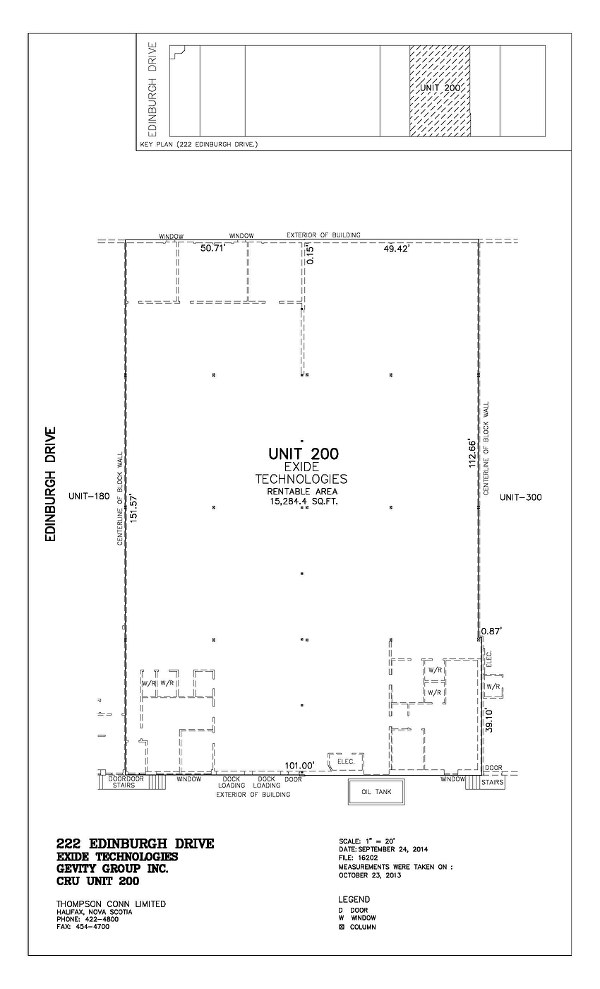 200 - 222 Edinburgh Drive, Moncton, NB floorplan