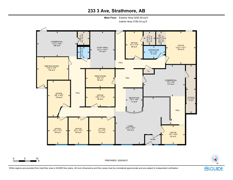78 - 233 3 Avenue, Strathmore, AB floorplan