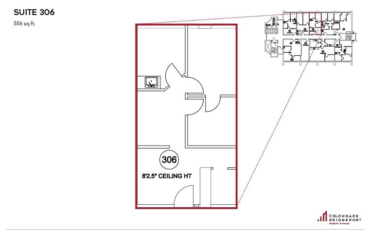 Ste 306 - 25 Charlton Avenue East, Hamilton, ON floorplan
