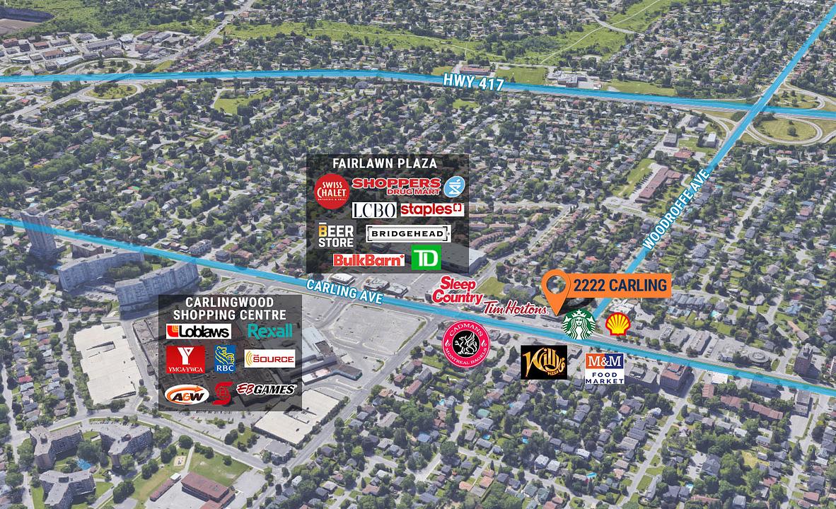 Lower level - 2222 Carling Ave, Ottawa, ON