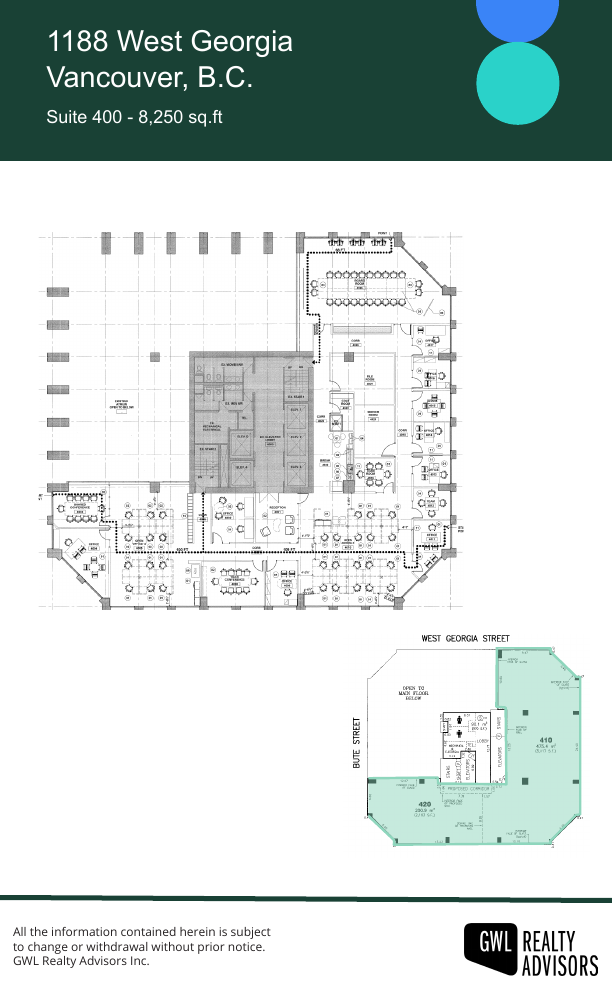 400 - 1188 West Georgia Street, Vancouver, BC floorplan