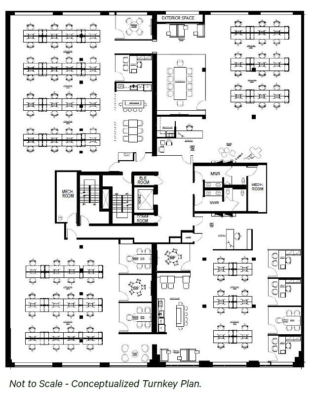 2nd Floor - 1040 Hamilton St, Vancouver, BC floorplan