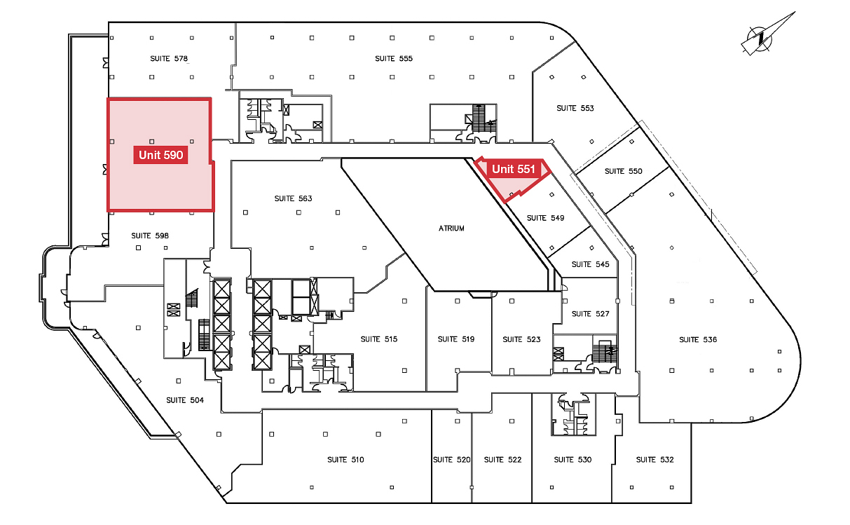 551 - 999 Canada Place, Vancouver, BC floorplan