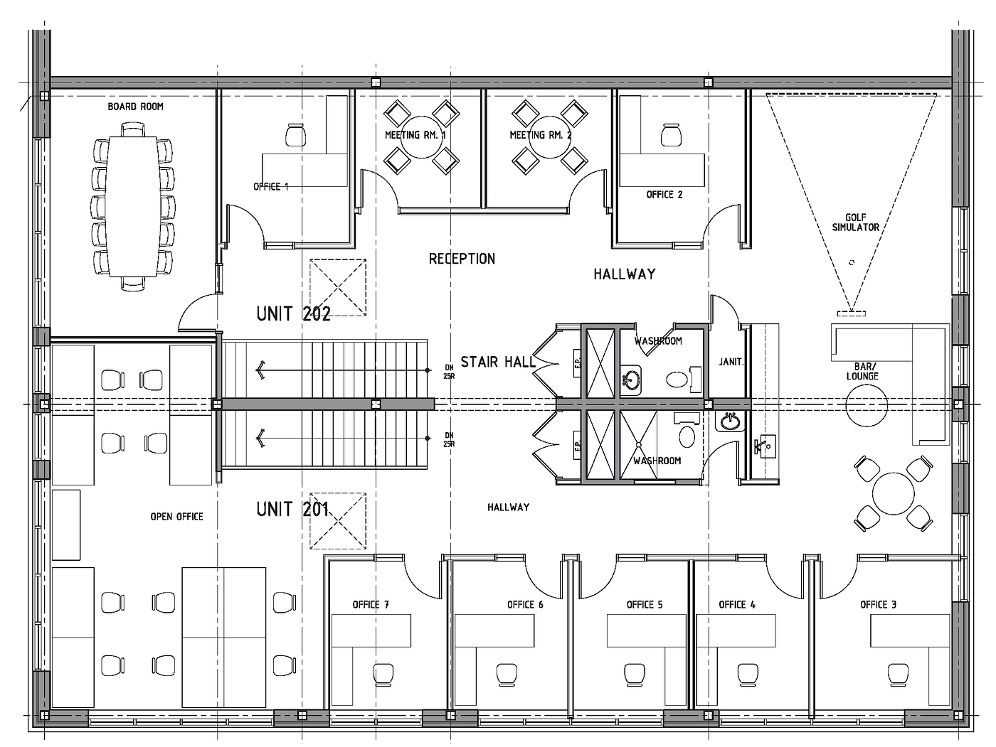 201 & 202 - 41 Industrial Street, Toronto, ON floorplan