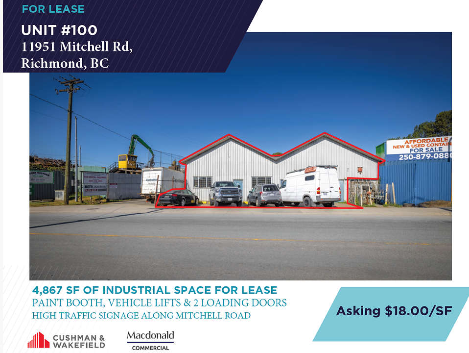 #100 - 11951 Mitchell Road, Richmond, BC