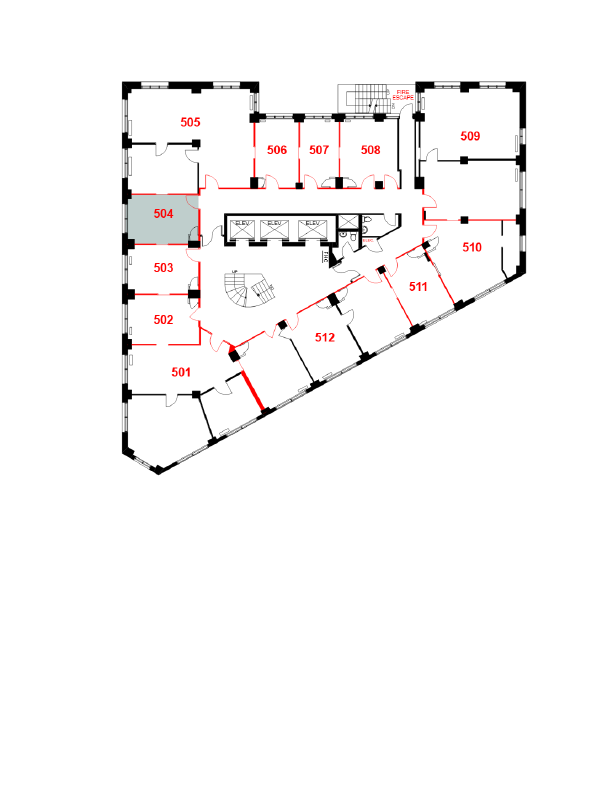 504 - 207 West Hastings Street, Vancouver, BC floorplan