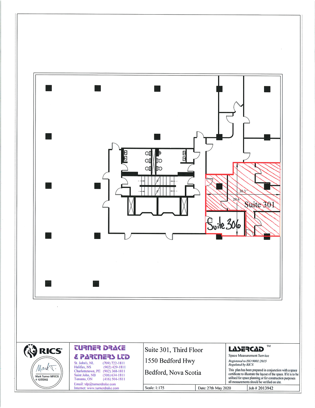 301 - 1550 Bedford Hwy, Bedford, NS floorplan