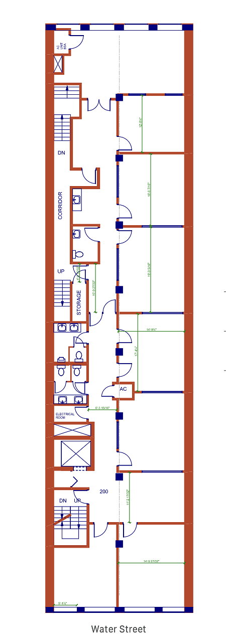 200 - 73 Water Street, Vancouver, BC floorplan