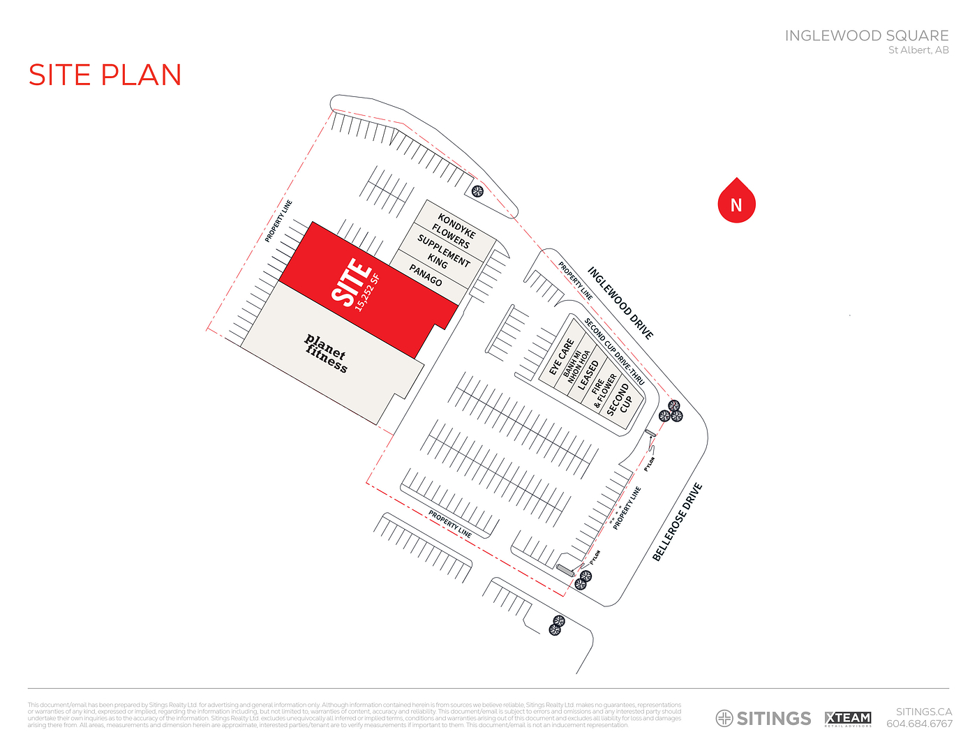Unit 5 - 19 Bellerose Drive, St. Albert, AB floorplan