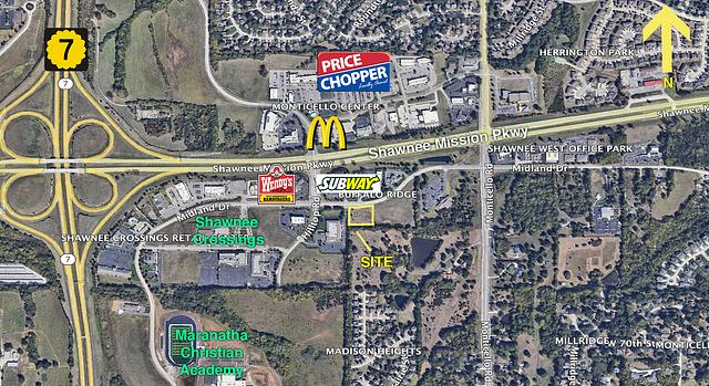 S & E of Midland Dr & Hilltop Rd, Shawnee, KS