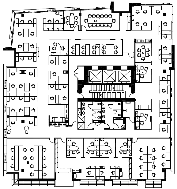 6th Floor - 988 West Broadway, Vancouver, BC floorplan