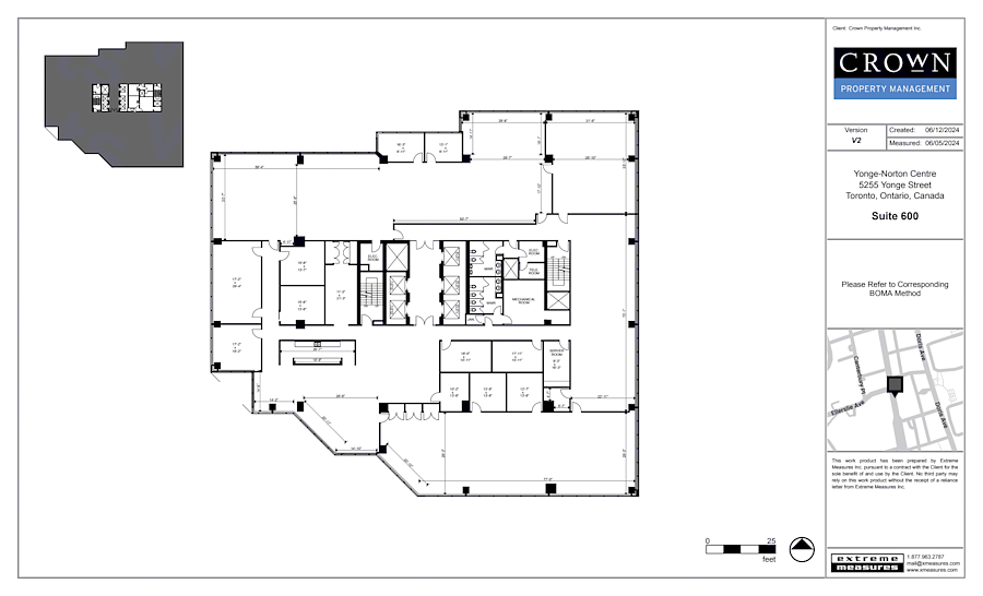 600 - 5255 Yonge Street, Toronto, ON floorplan