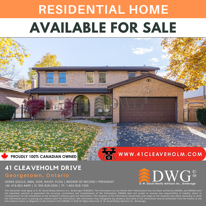 41 Cleaveholm Drive, Halton Hills, ON
