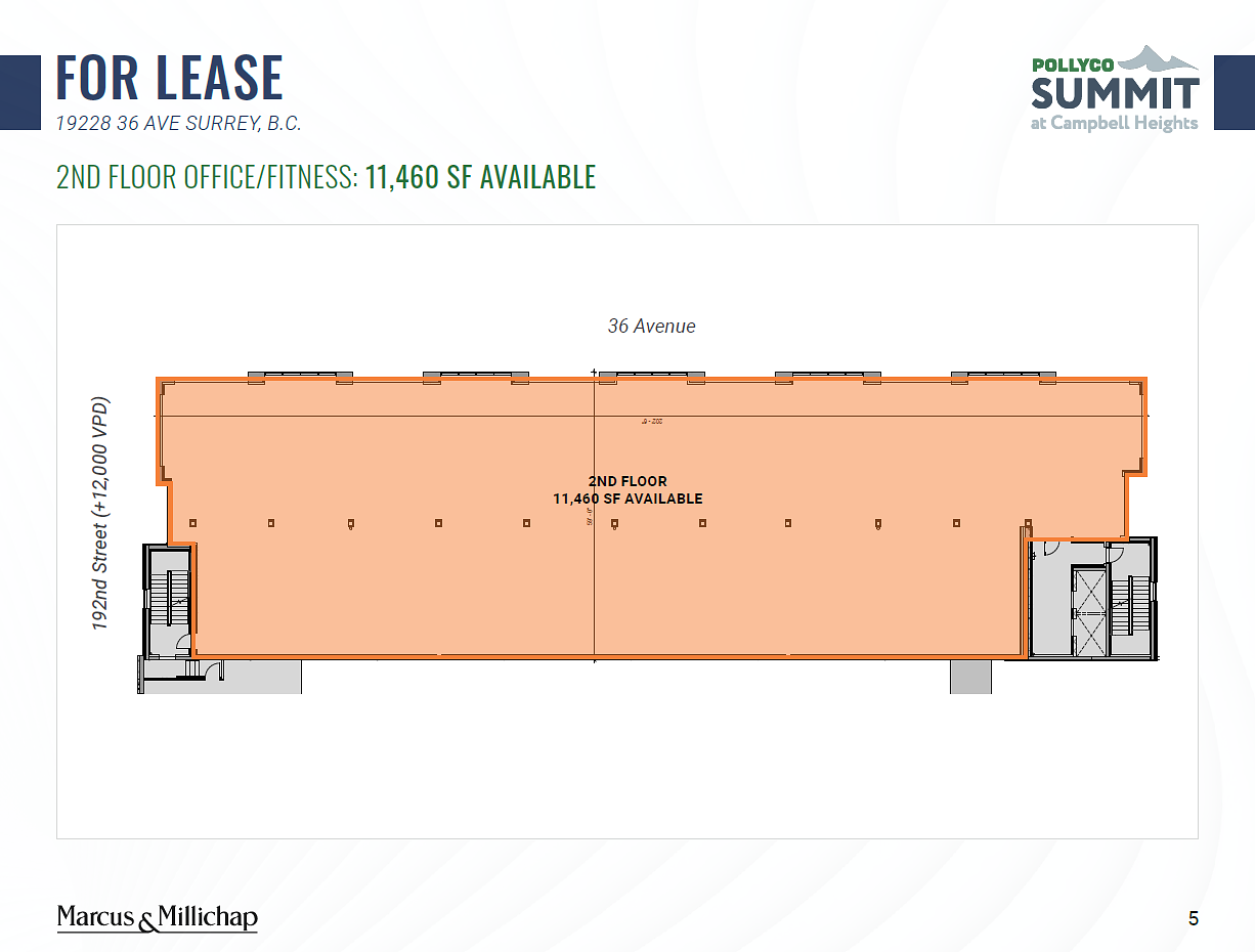 2nd Floor - 19228 36 Avenue, Surrey, BC floorplan