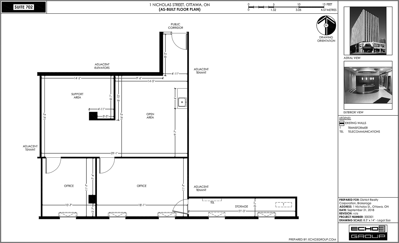 702 - 1 Nicholas Street, Ottawa, ON floorplan
