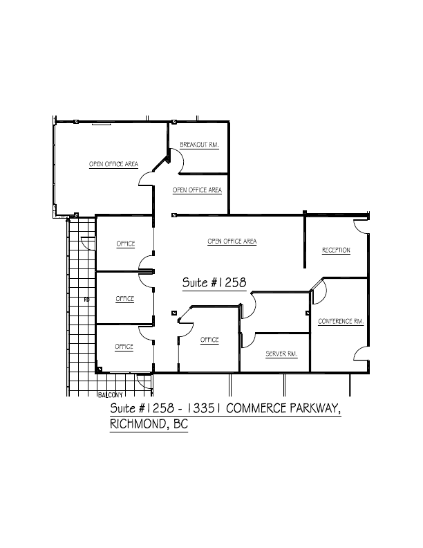1258 - 13351 Commerce Pkwy, Richmond, BC floorplan