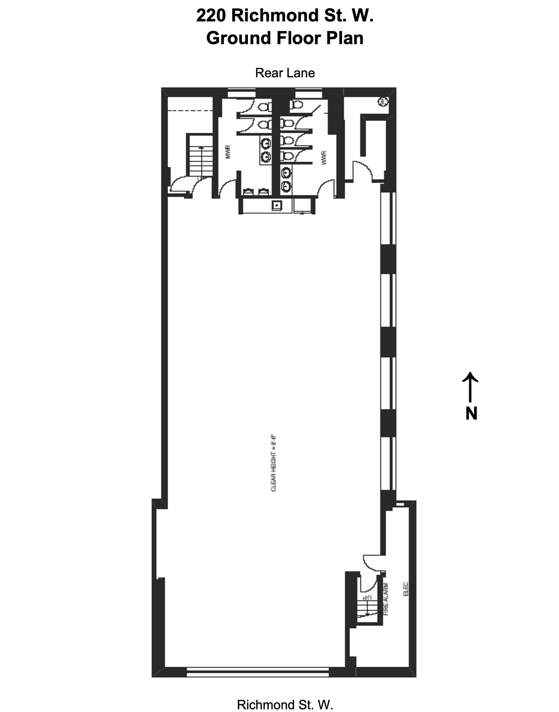 220 Richmond Street West, Toronto, ON floorplan