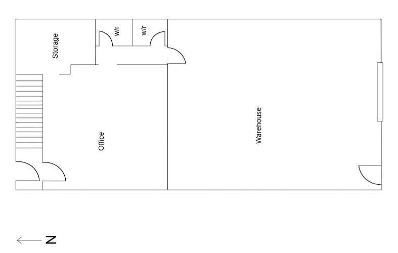 Bay 3 - 3815 61 Avenue Southeast, Calgary, AB floorplan