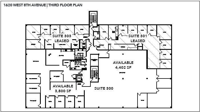 300 - 1620 W 8th Ave, Vancouver, BC floorplan