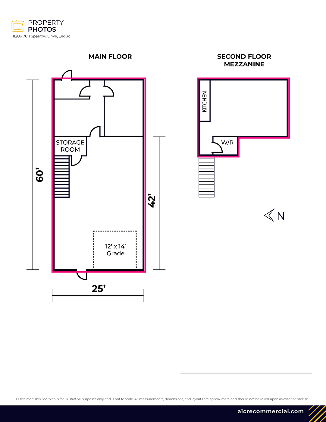206 - 7611 Sparrow Dr, Leduc, AB floorplan