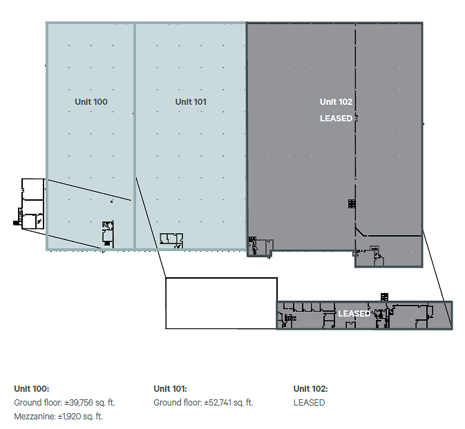 100 & 101 - 114 Price Street, Moncton, NB floorplan