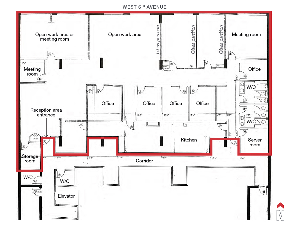 201-207 - 128 West 6th Avenue, Vancouver, BC floorplan