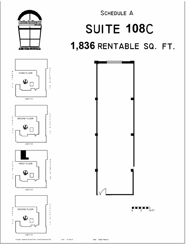219D Dufferin Street, Toronto, ON floorplan