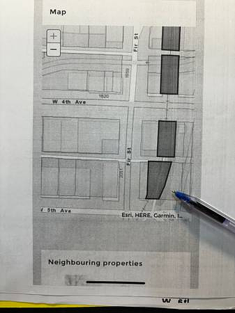 1585 West 5th Avenue, Vancouver, BC floorplan