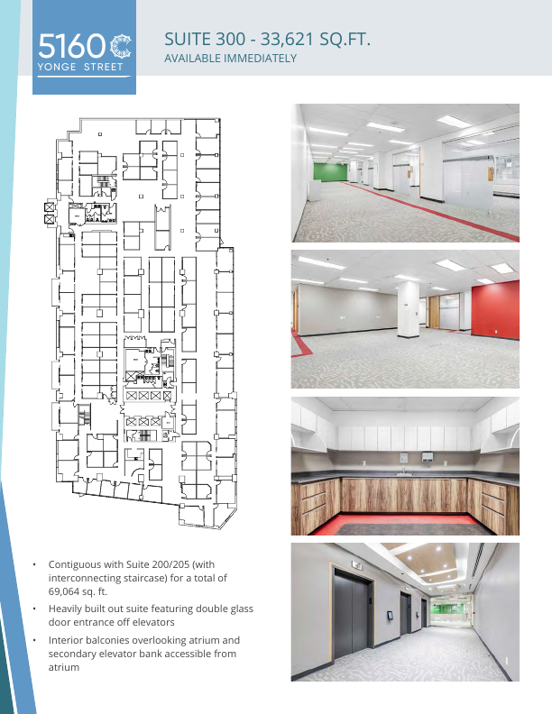 300 - 5160 Yonge Street, Toronto, ON floorplan