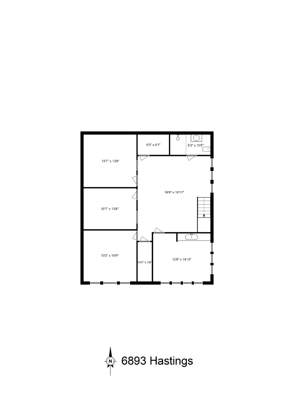 6893 Hastings Street, Burnaby, BC floorplan