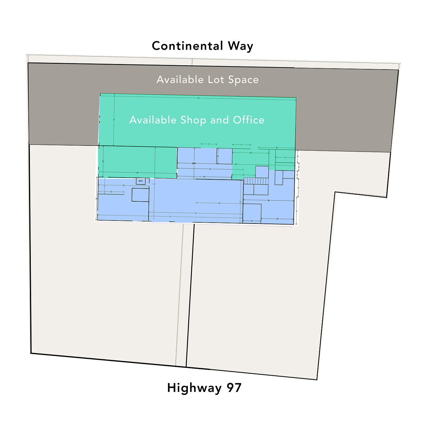 100 - 4943 Continental Way, Prince George, BC floorplan