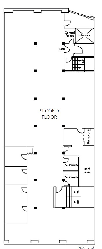 2nd Floor - 1224 Hamilton St, Vancouver, BC floorplan