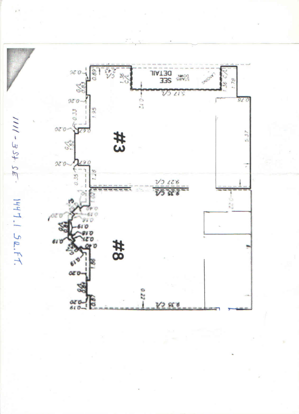 3 - 1111 3 Street Southeast, Calgary, AB floorplan