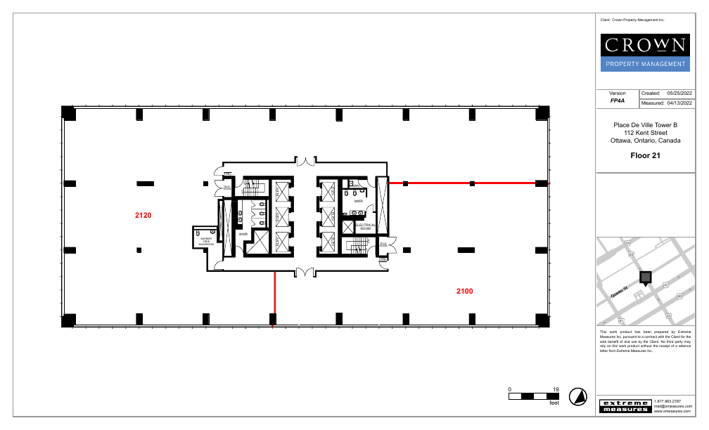2120 - 112 Kent Street, Ottawa, ON floorplan