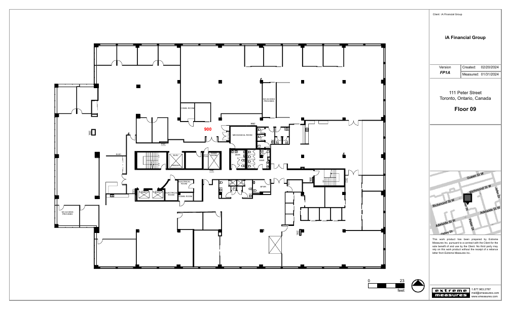 900 - 111 Peter Street, Toronto, ON floorplan