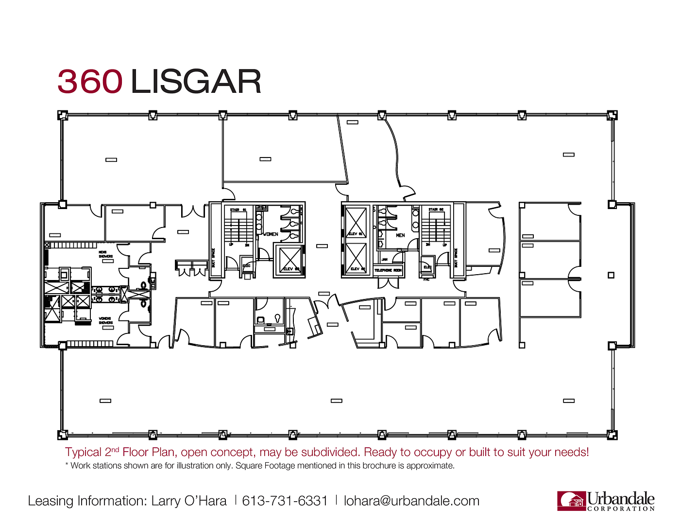 2nd Floor - 360 Lisgar Street, Ottawa, ON floorplan