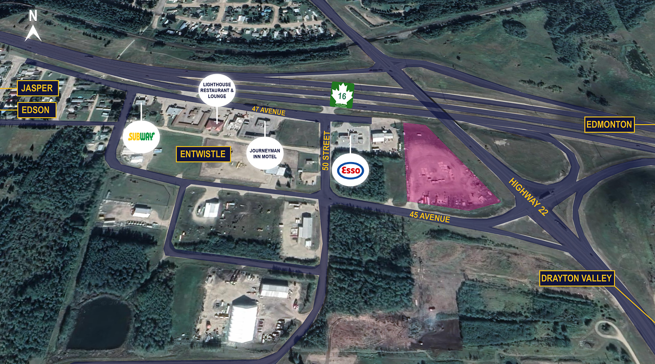 Land - 4827 47 Avenue, Entwistle, AB