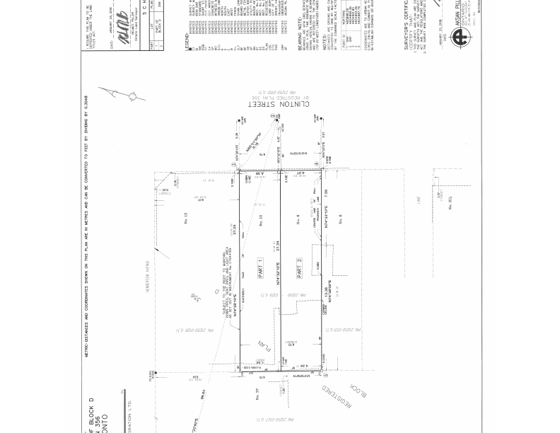 10 Clinton Street, Toronto, ON floorplan