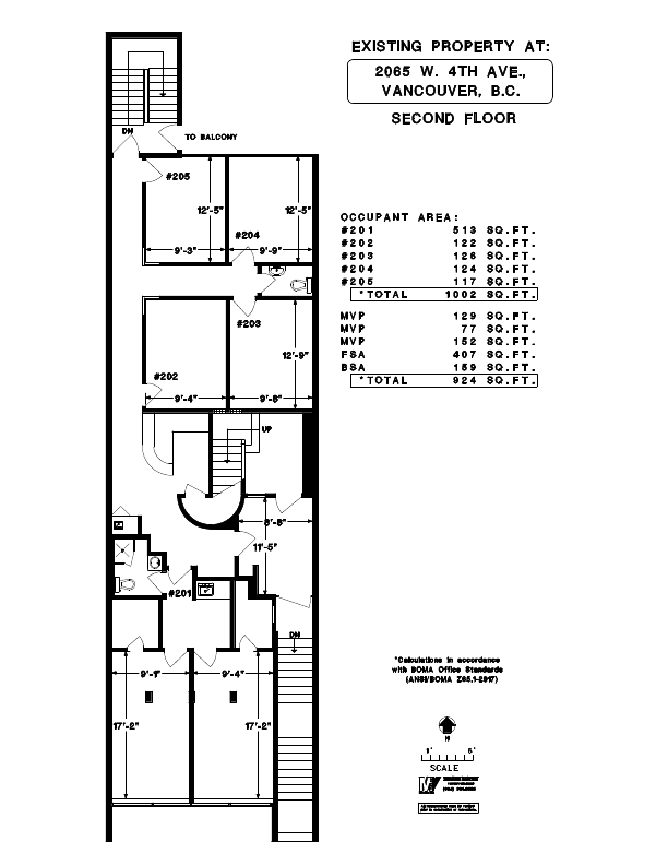 2065 West 4th Avenue, Vancouver, BC floorplan